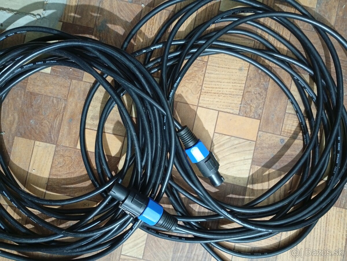 Kable k reproduktorom Speakon - 7