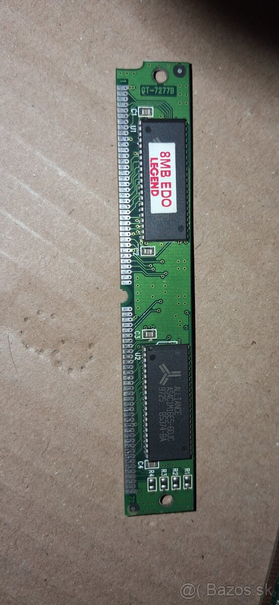 Staré RAM pamäte SDRAM/DDR + HDD Western Digital 20.0 GB - 7