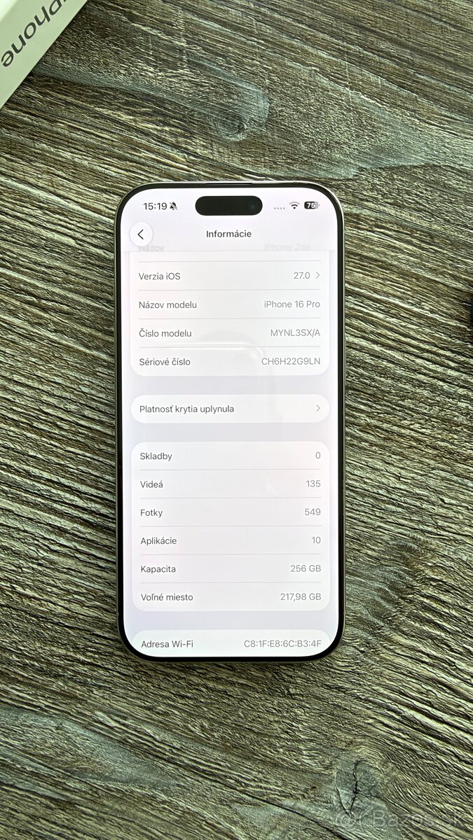 iPhone 16 pro, 256 gb, titanium - 7