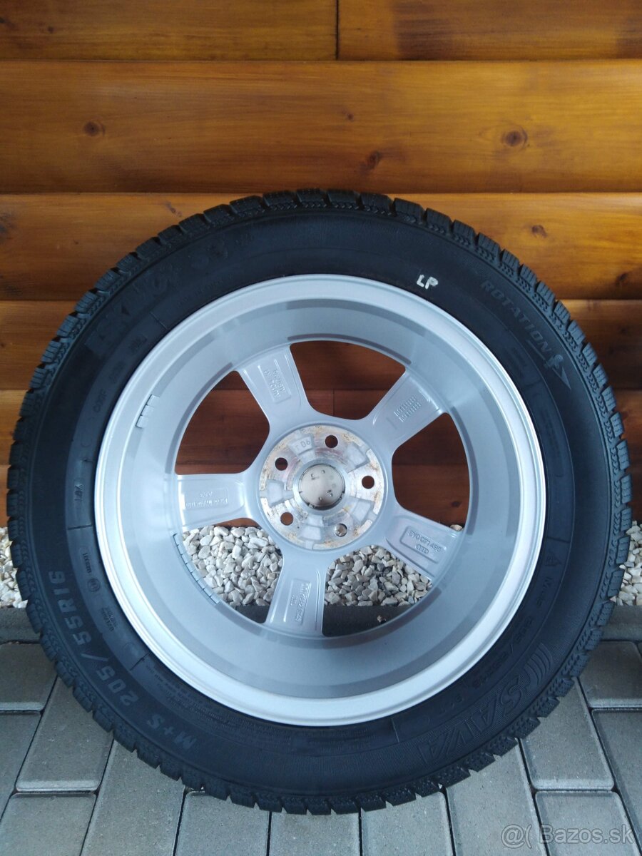 Predám originál disky audi 205/55 R16 - 7