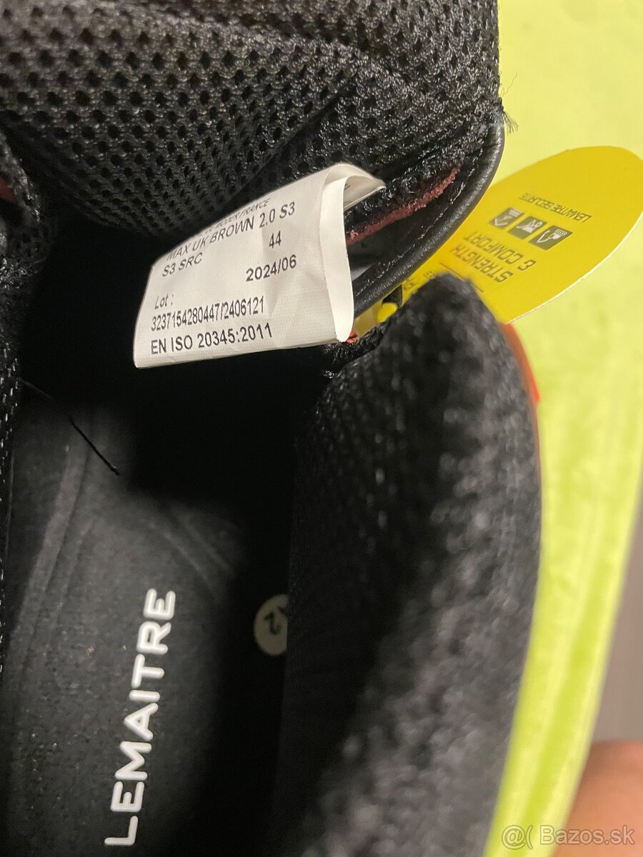 Pracovná obuv členkoch S3 44 - 7