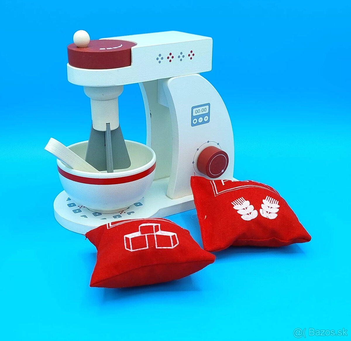 Drevená hračka Mixér, nová, nerozbalená - 7