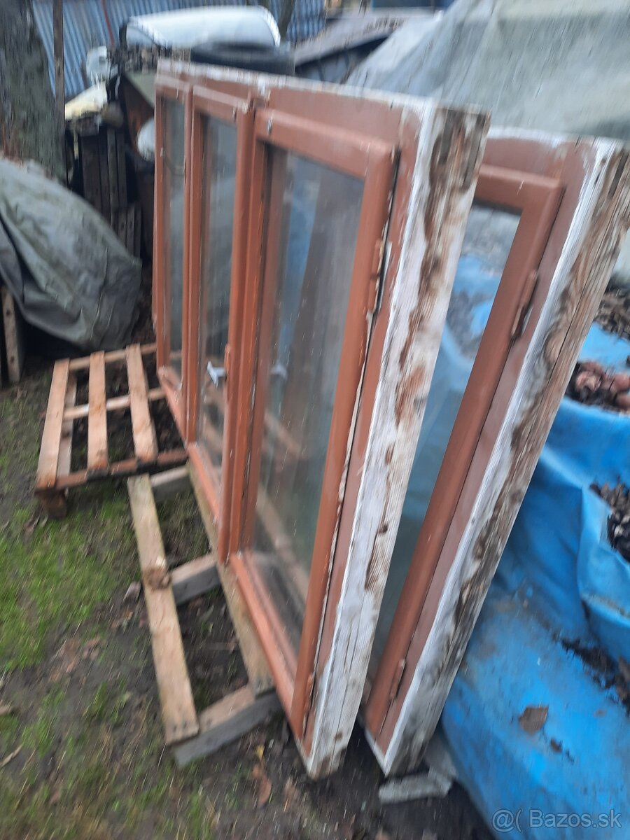 Predám drevené okná dvojsklo - 7