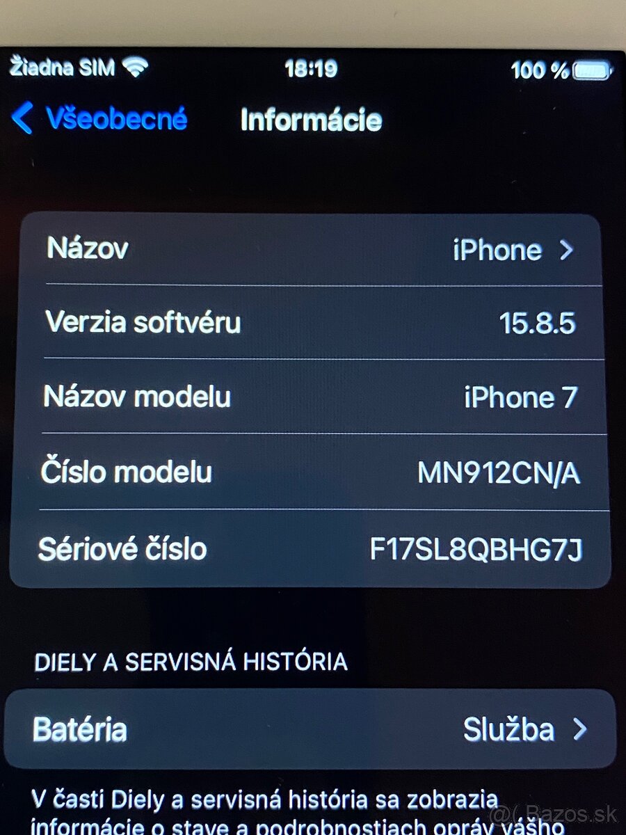 iPhone 7 pink, 32GB, stav nového - 7