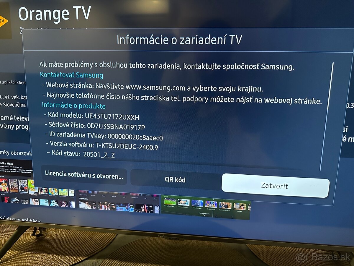 Predam Samsung Smart Tv 43” - 7