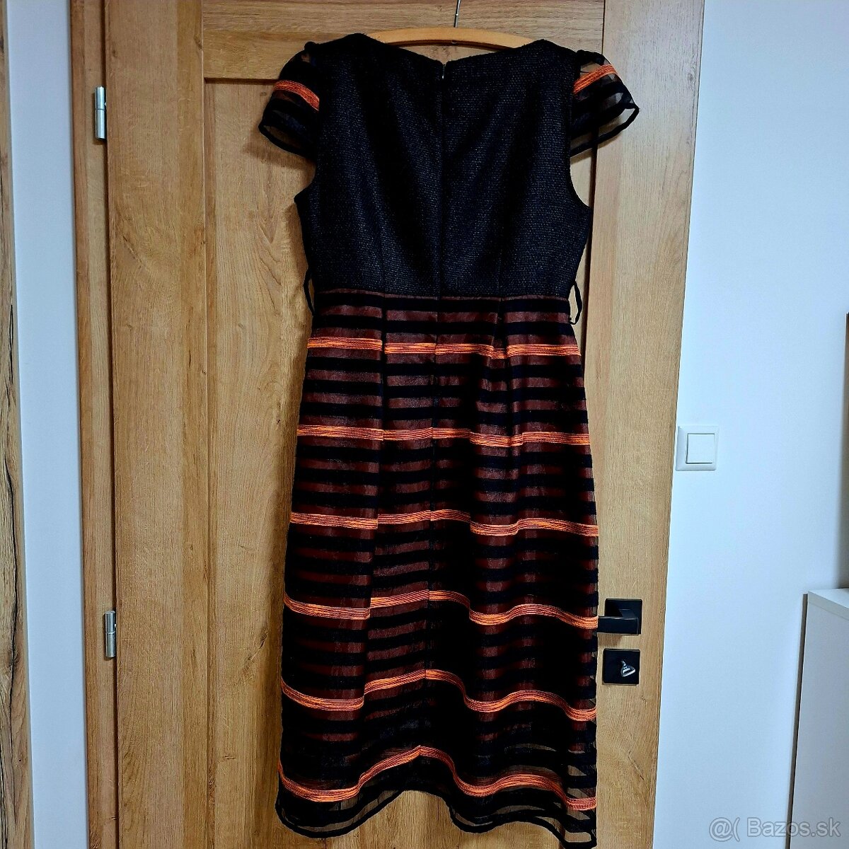 Hnedé spoločenské šaty c. 42 - 7