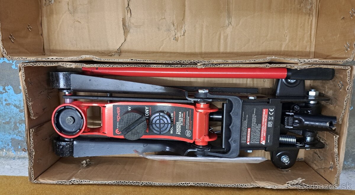 Nový hever 2,5 tuny na nízká i vysoká auta zdvih 85-385 mm - 7