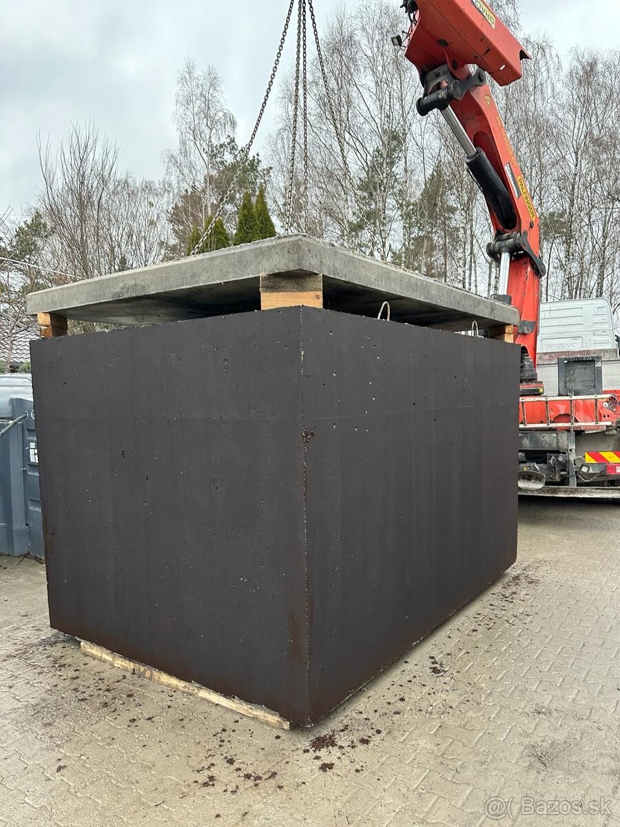BETONOVÁ ŽUMPA 12m3, PIVNICA, BETÓNOVÁ NÁDRŽ NA VODU - 7