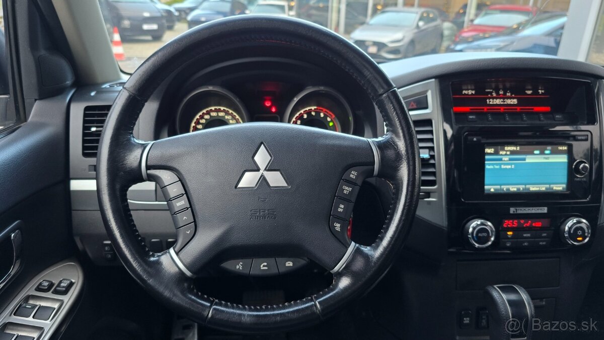 Mitsubishi Pajero 3.2 DID Instyle, ťažné + ODPOČET DPH - 7