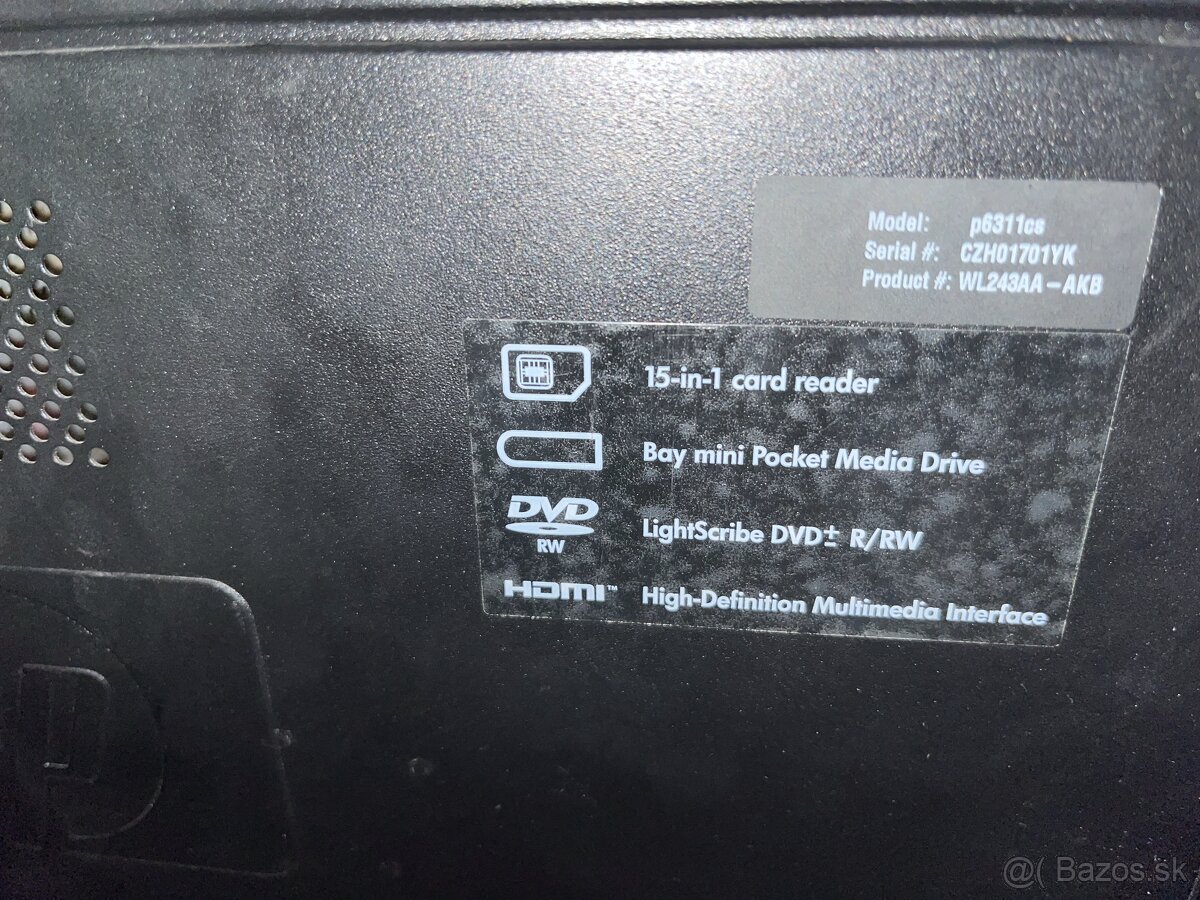 Stolný počítač HP - 7