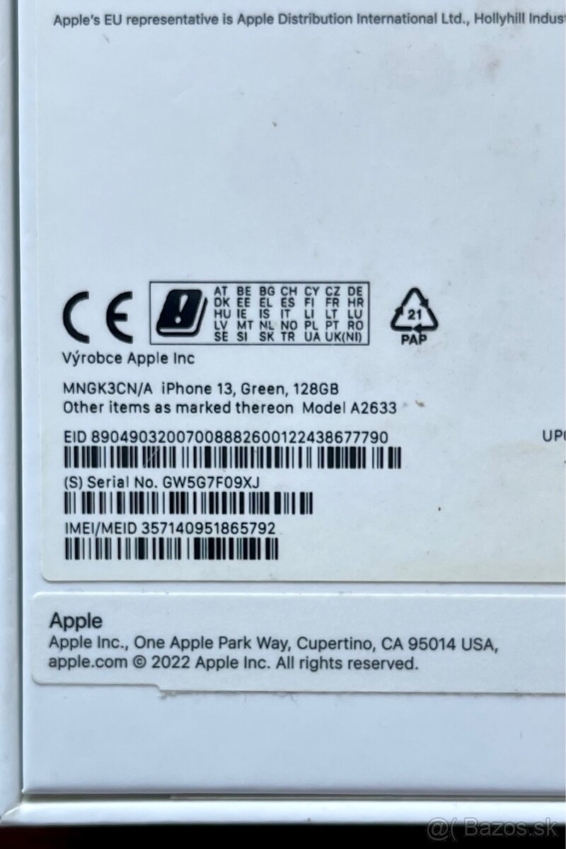 iPhone 13 128GB Green - 7