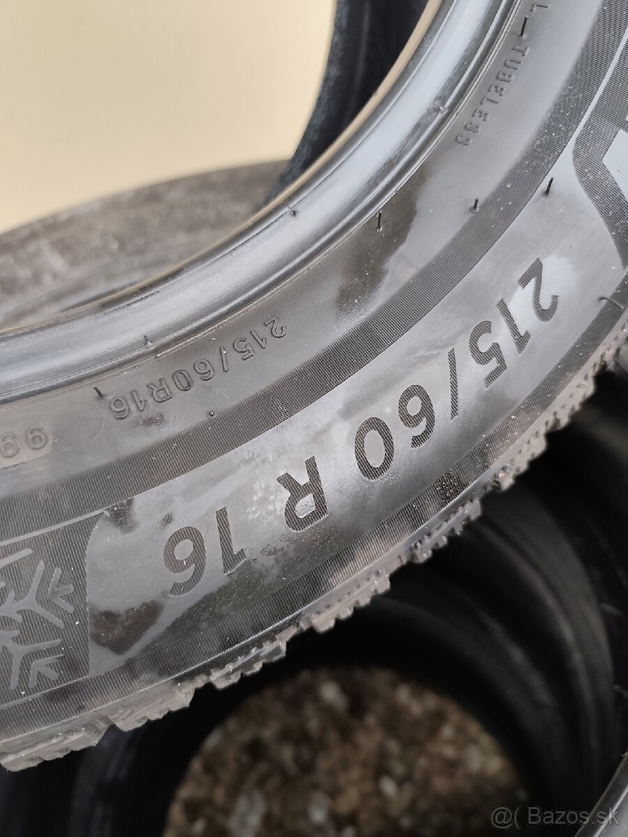 215/60R16 Zimné pneumatiky Michelin - 7