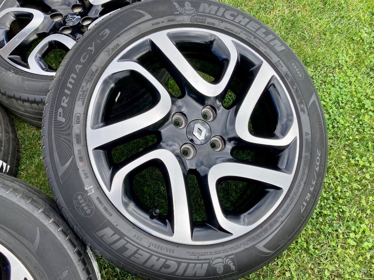 Letná sada org RENAULT 4x100 6,5J ET40 205/55 R17 - 7