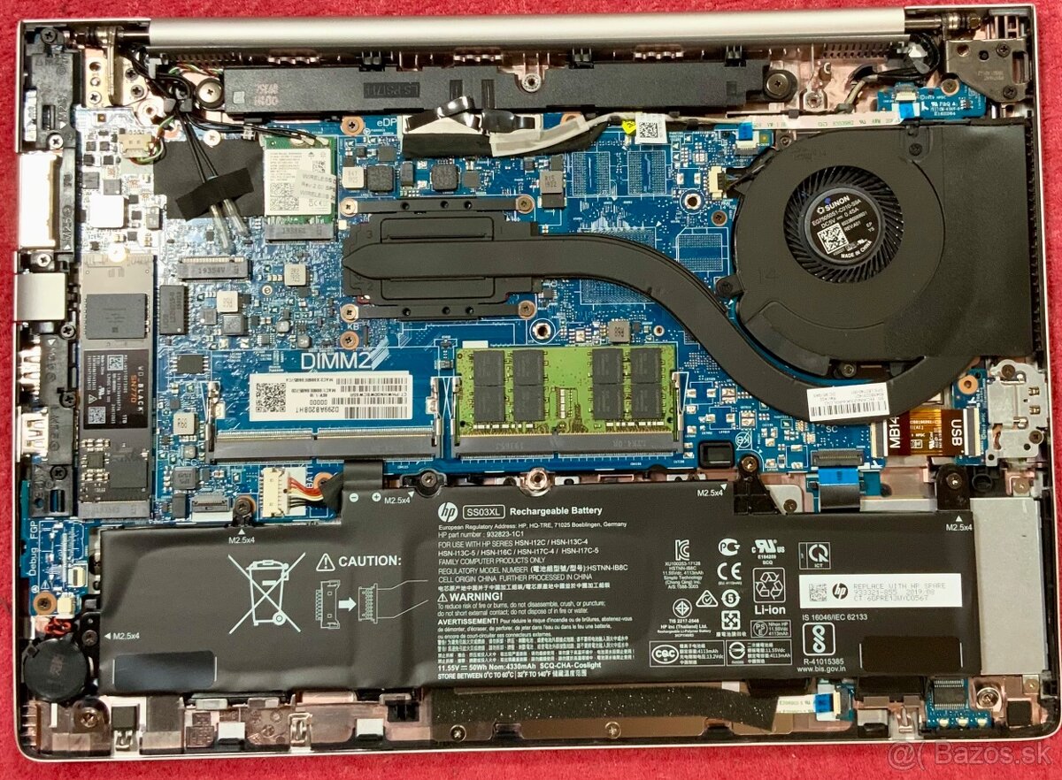 HP EliteBook i5 256 SSD 16GB RAM - 7