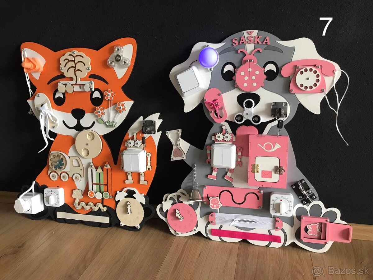 Nova manipulacna edukacna doska pre deti PANDA - 7