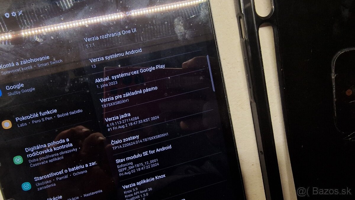 Tablet Samsung Galaxy S7 + obaly a pero - 7