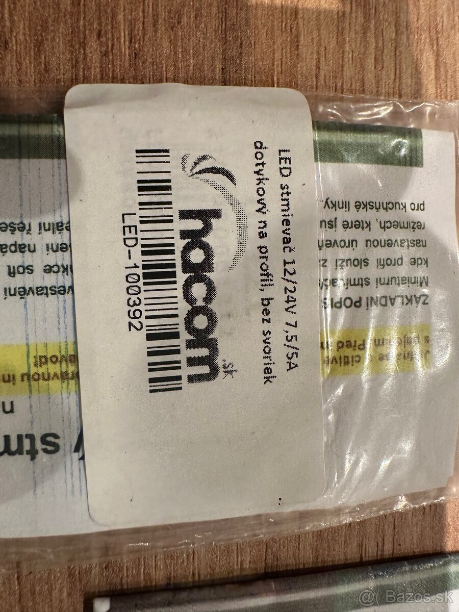 Dotykový LED Dimmer 12/24V DC 8/5A - 3 ks - 7