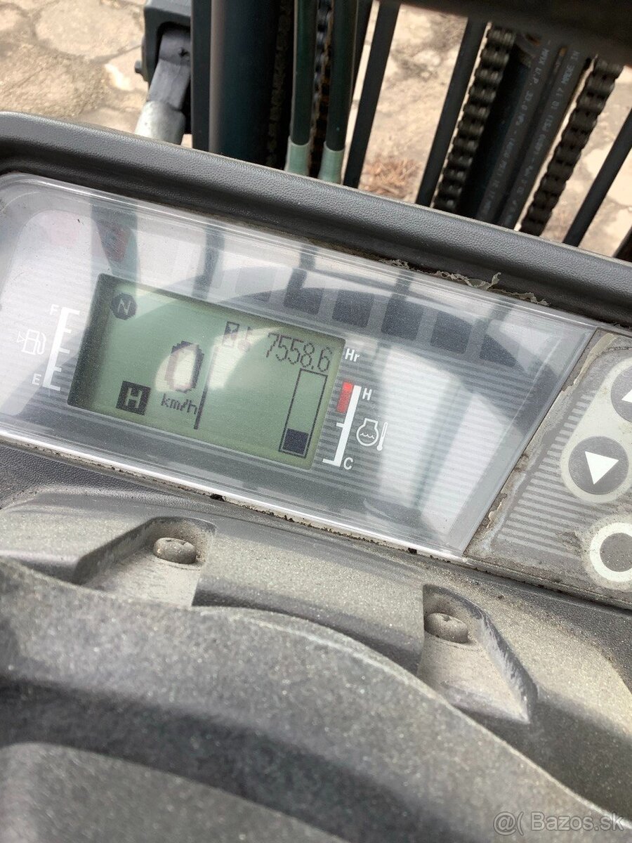 Mitsubishi FG25 – 2,5t LPG, Triplex 4,7 m, side-shift - 7