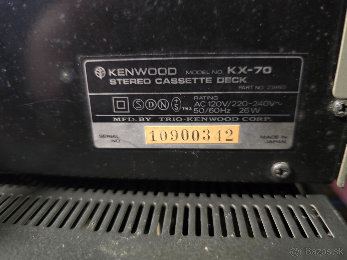 Kenwood zostava KR-80,KX-70 - 7