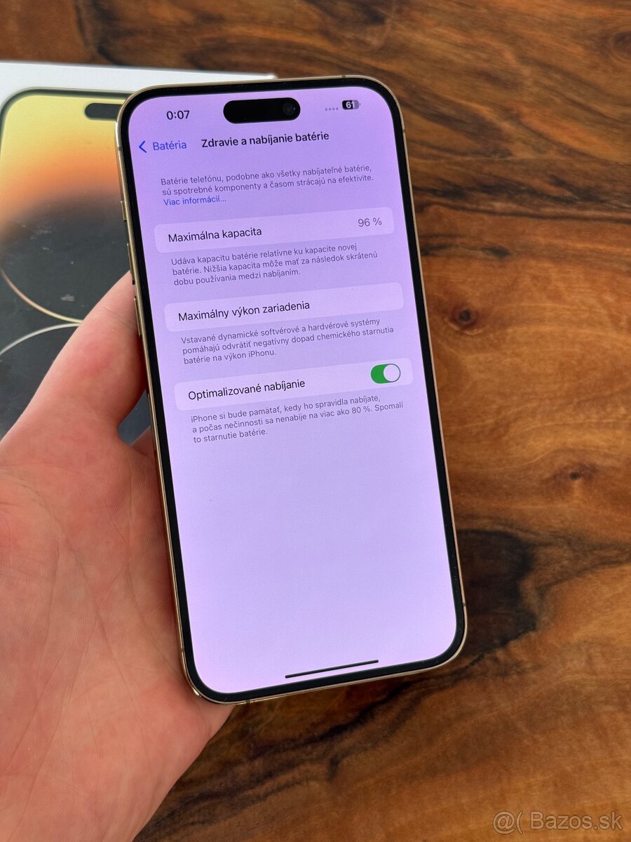 iPhone 14 Pro Max 128gb 96% bateria - 7