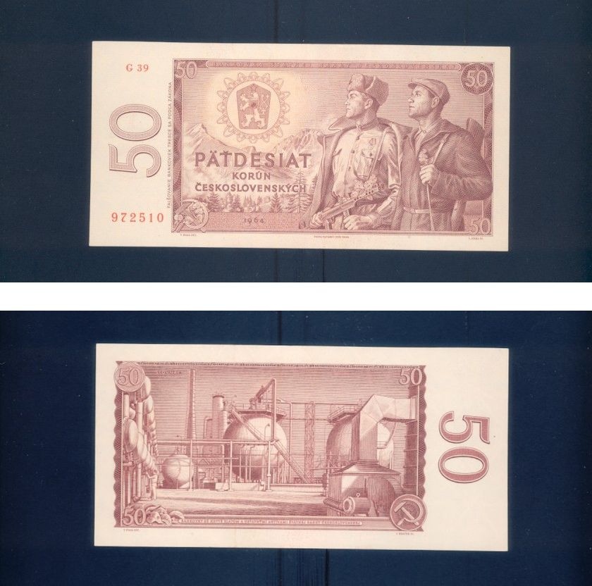 Bankovky Československo 2 - 7