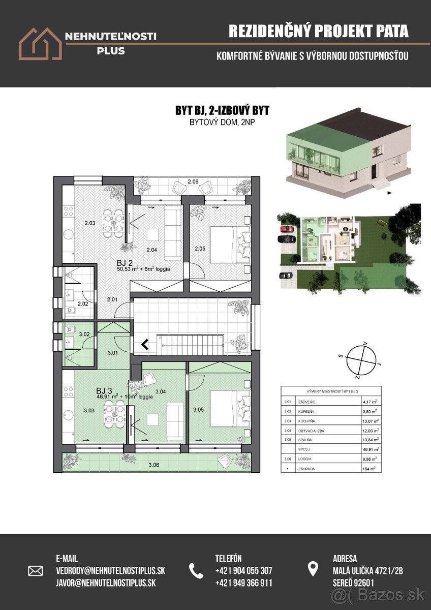 Na predaj 3 byty v obci Pata. - 7