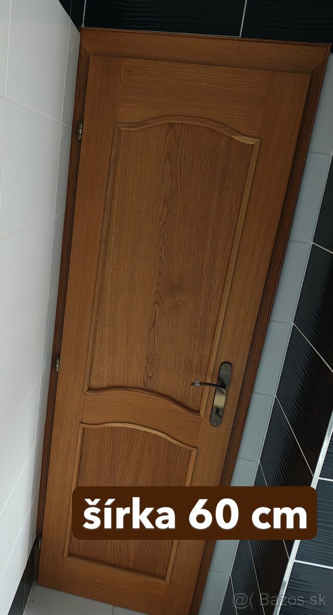 interirérové rustikálne dvere z masívu - 7