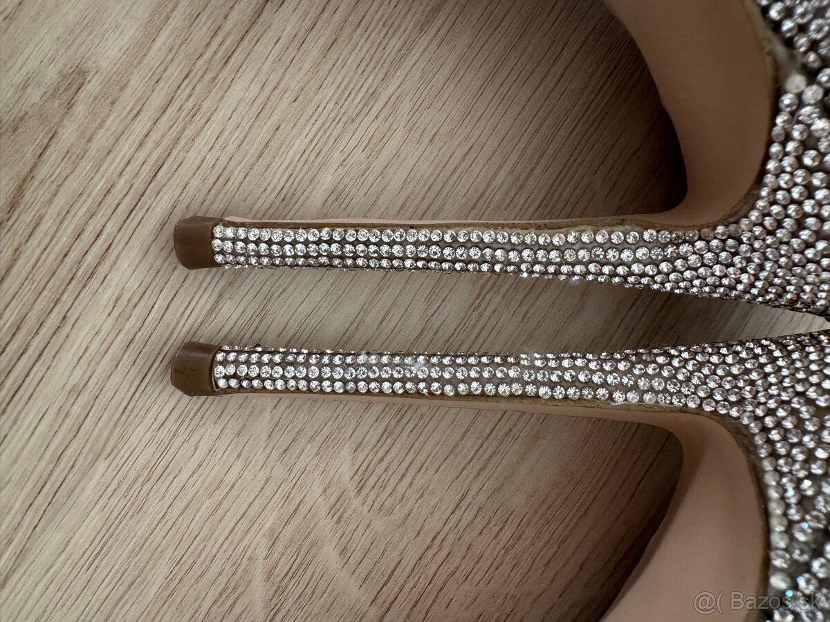 STEVE MADDEN strieborné lodičky - 7