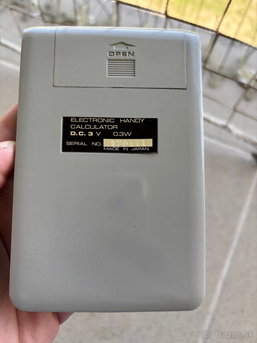 Retro kalkulačka POLYTRON 6000 Japan - 7