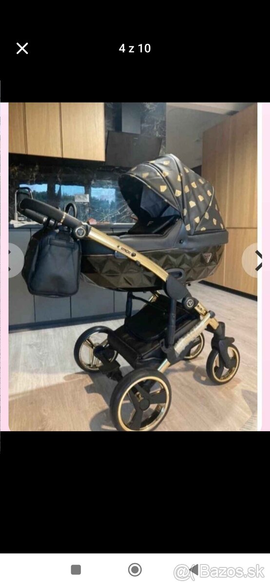 Kočík 3 kombinacia Junama diamond - 7