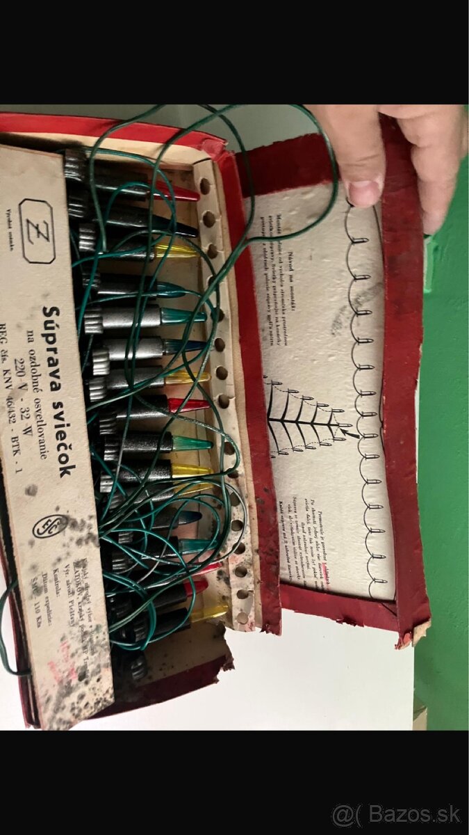 Vianočné svetielka staré - 7