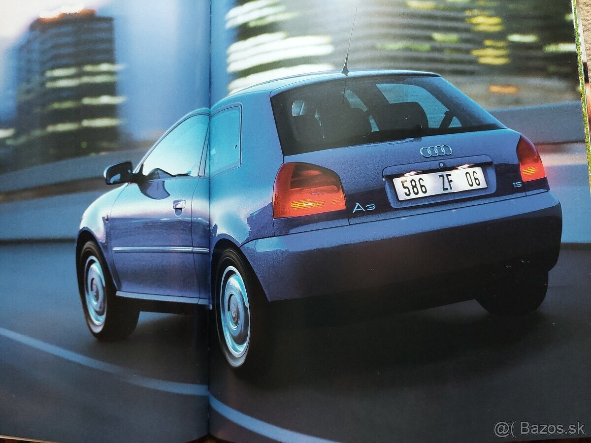🚗 Zberateľský prospekt Audi A3 1. generácia 🏁 - 7