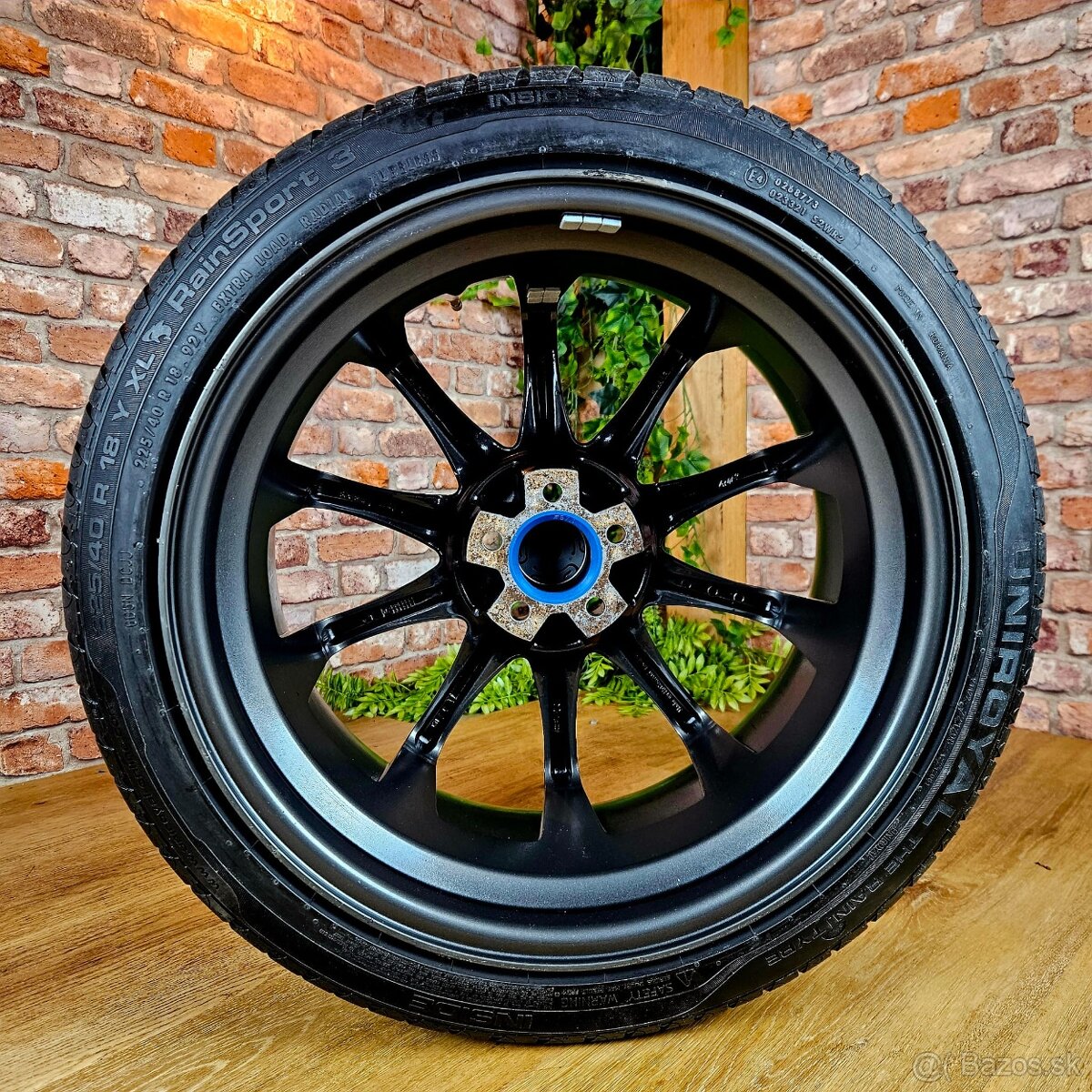 Alu R18 5x100 Subaru BRZ, Impreza,...+letné 225/40R18 - 7