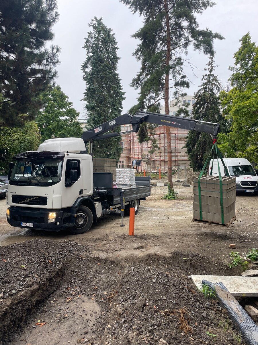 Strk, piesok, makadam, zemina, drveny beton - 7