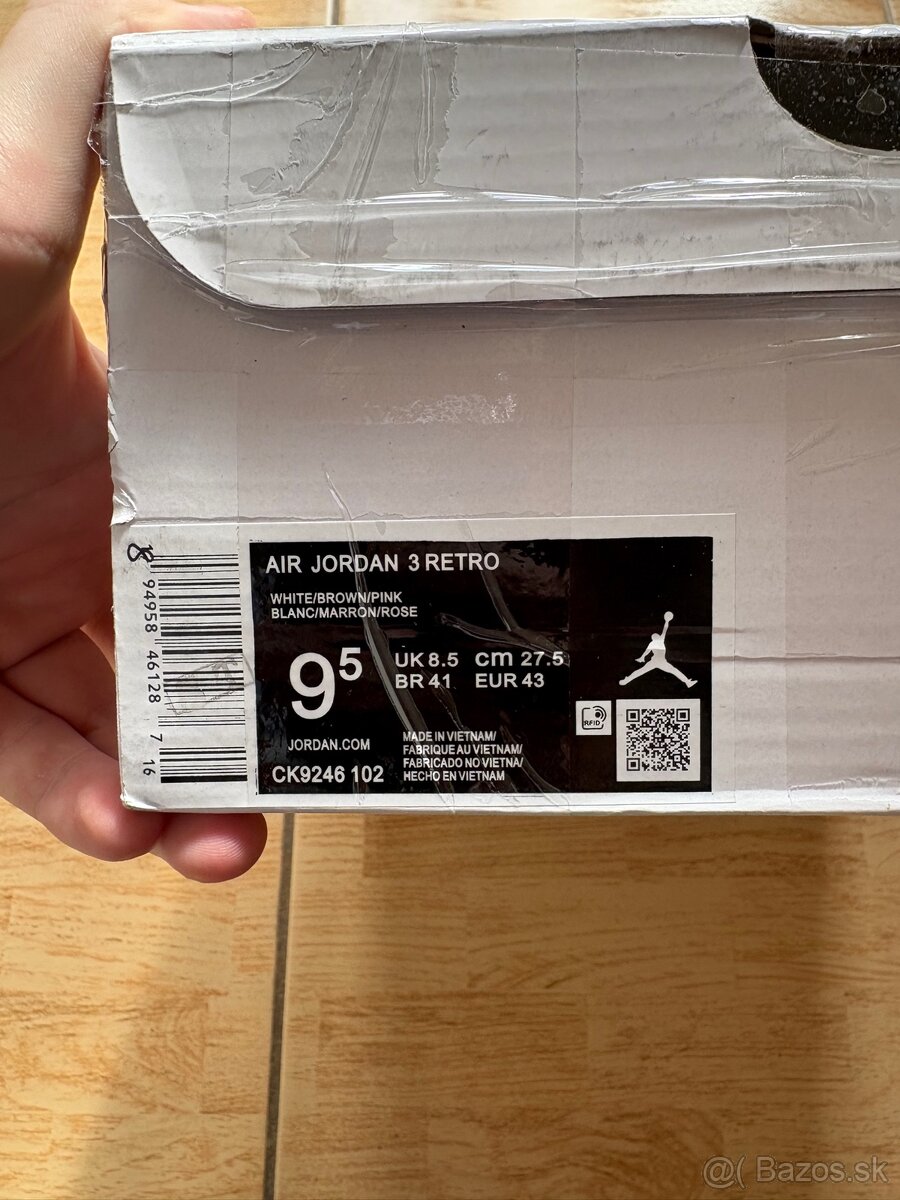 Air Jordan 3 Retro Neapolitan Dark Mocha - 7