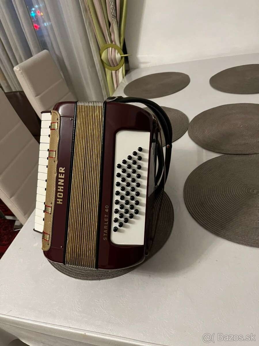 Akordeón Hohner harmonika - 7