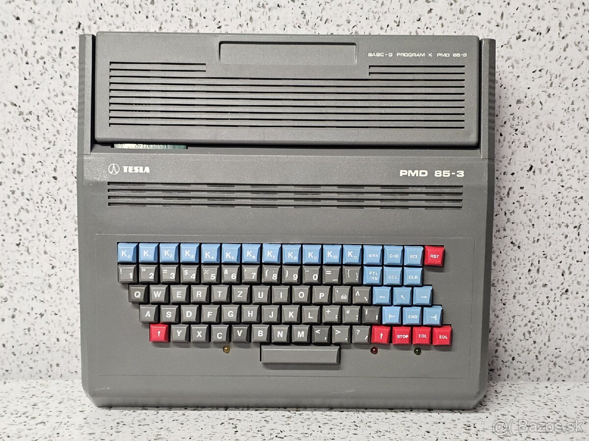 Mikropočítač Tesla PMD 85-1, 85-2A, 85-2, 85-3, Pascal - 7
