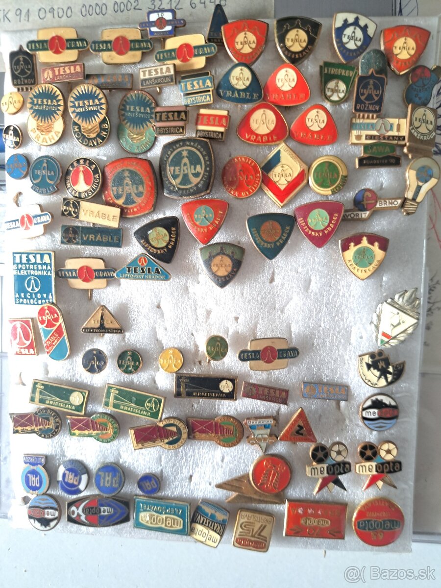 Predám odznaky 4 - 7