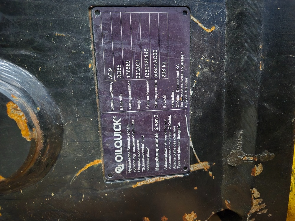 Hyundai HX145LCR OilQuick + drapak - 7