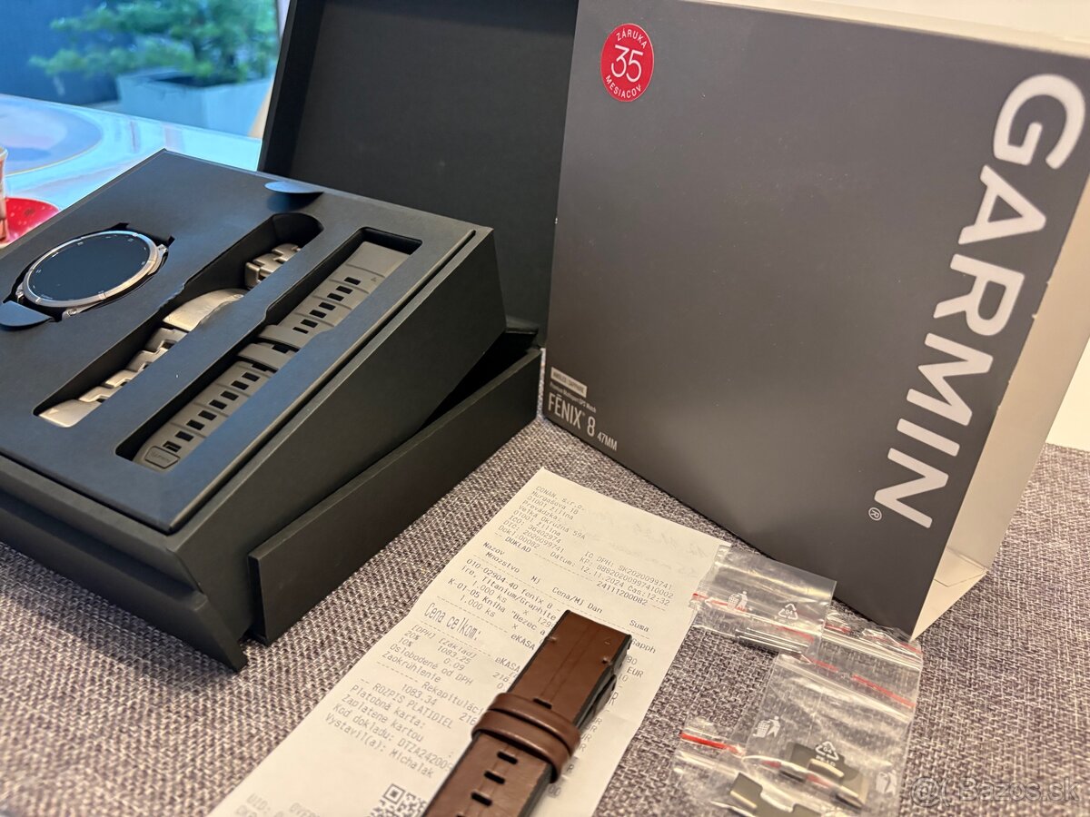 Garmin FENIX 8 SAPPHIRE TITANIUM BAND - 7