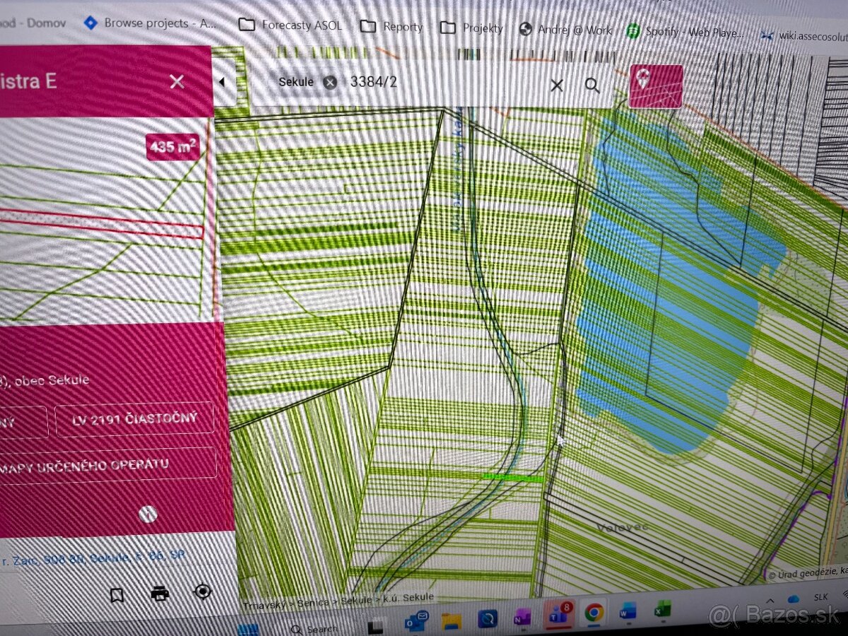 PREDAJ POZEMKOV -k.u. Sekule (LV č.2191 - 7