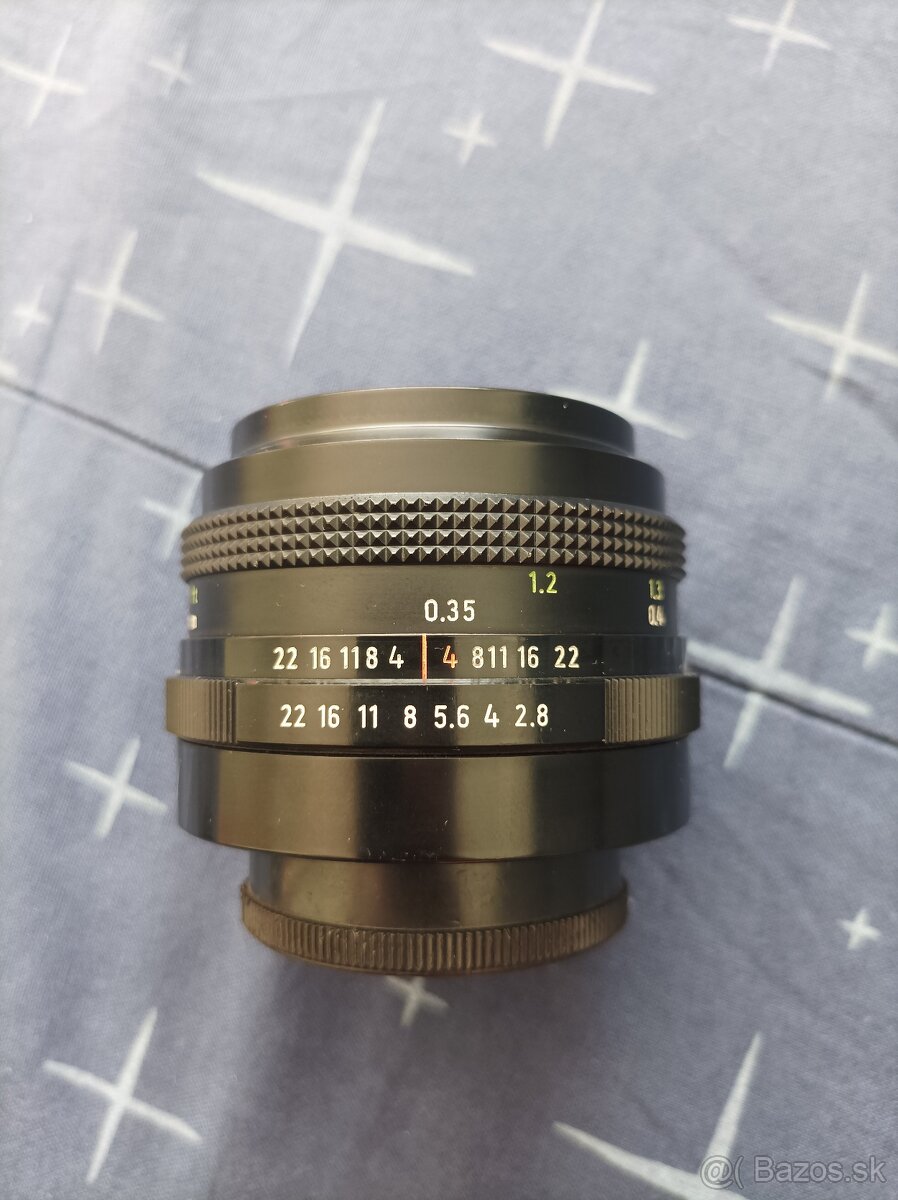 Tessar 50mm f2.8 Carl Zeiss Jena DDR, závit M42 - 7