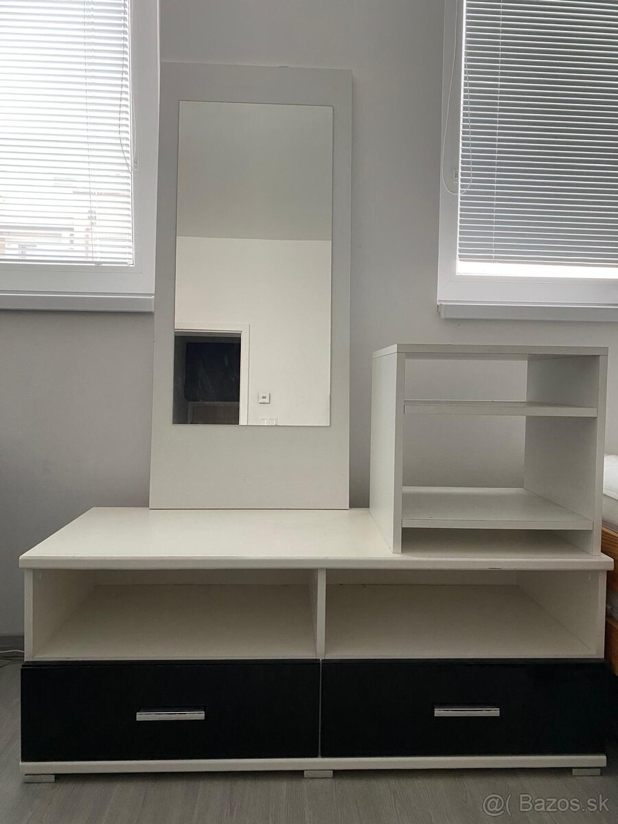 Obývacia zostava - skrine s led podsvietením - 7