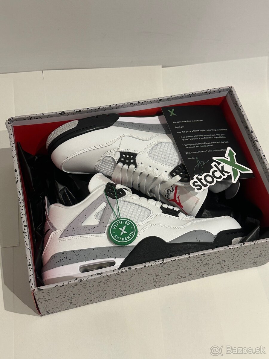 Nike Air Jordan 4 | White Cement - 7