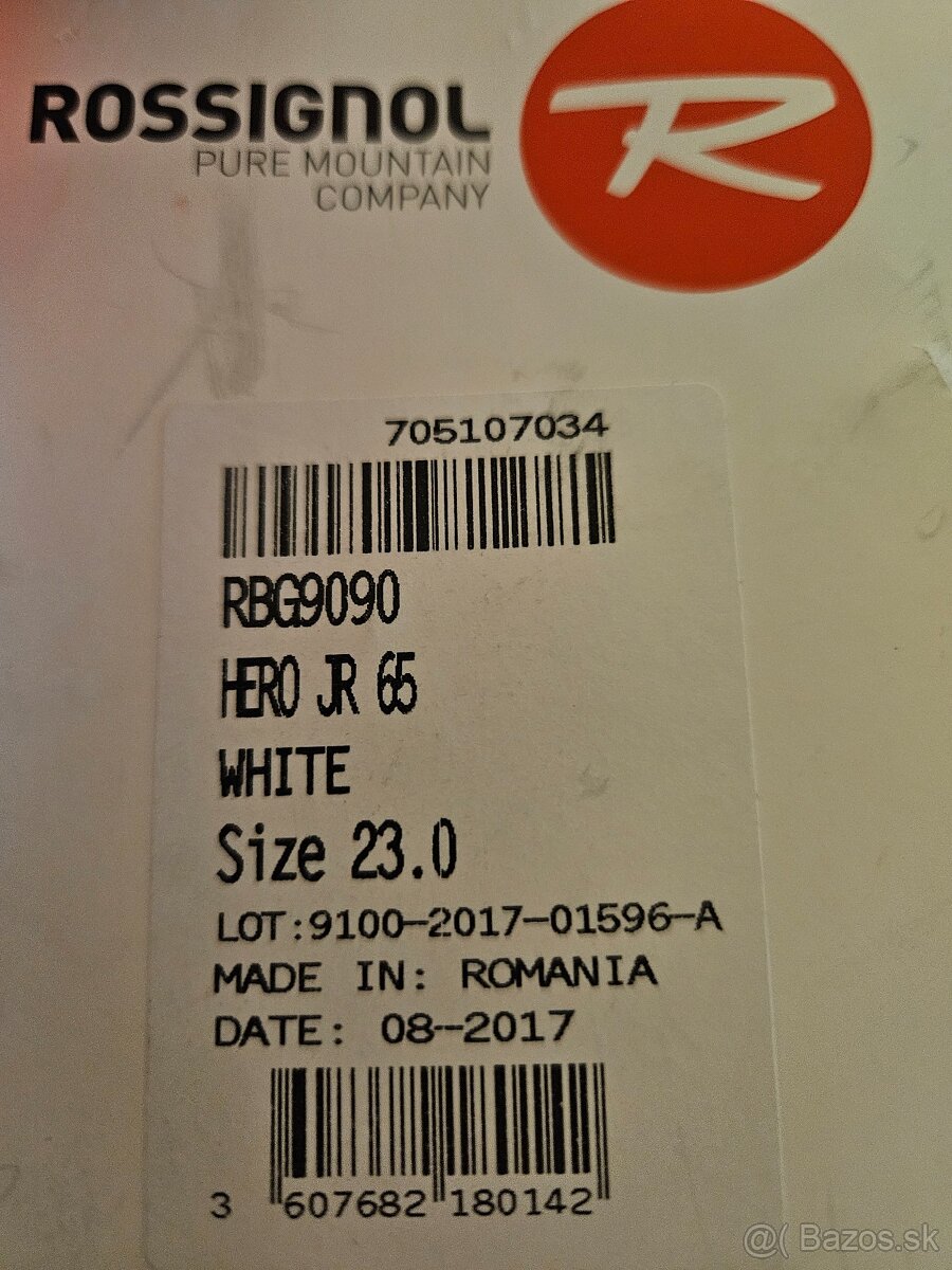 Lyžiarky Rossignol HERO JR 65 - 7