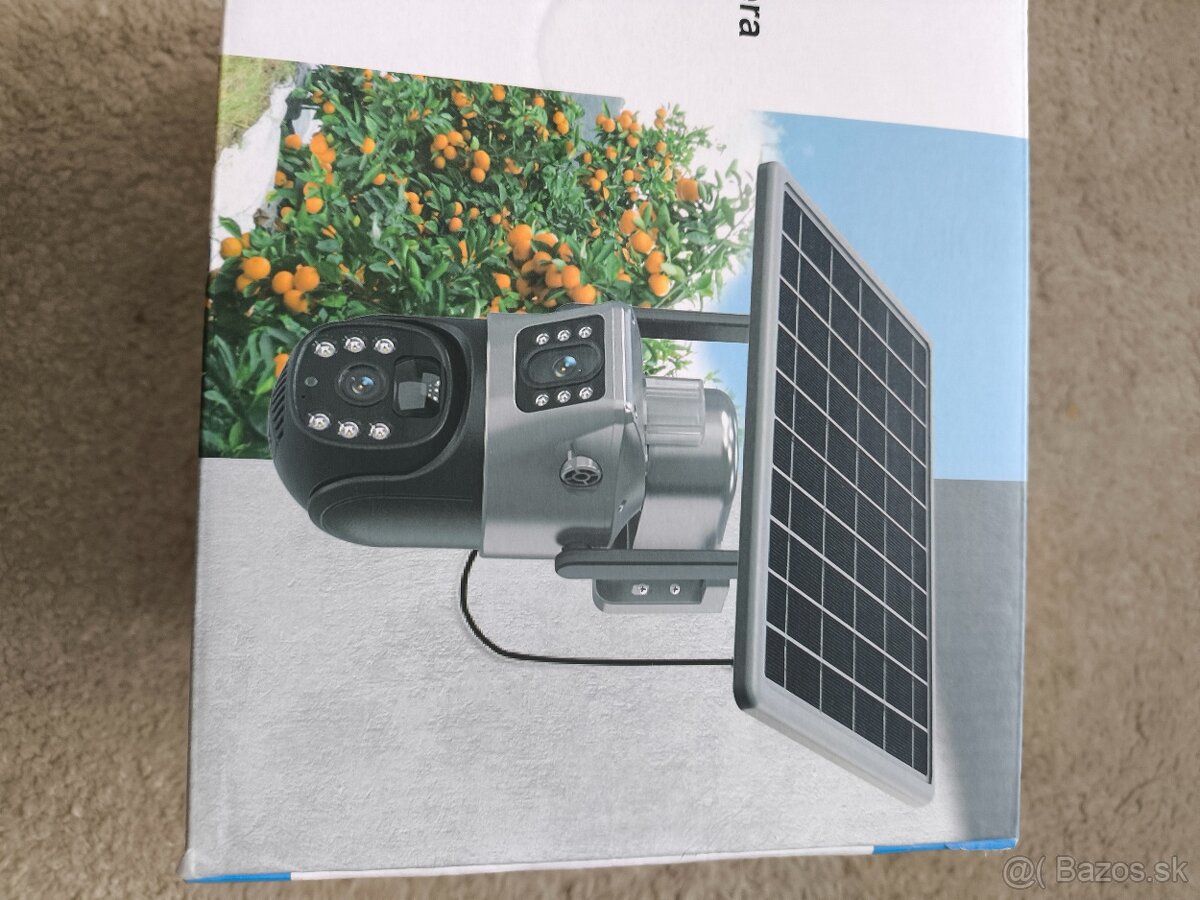 Solárna 4G/LTE PTZ bezpečnostná kamera - 7