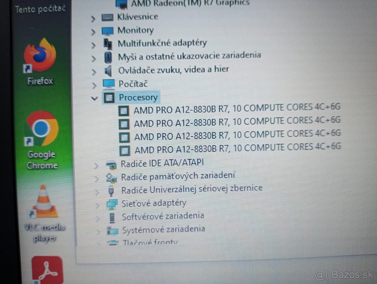 Lenovo thinkpad a475 , 4-jadrový procesor AMD ,8gb ram ,HDMI - 7