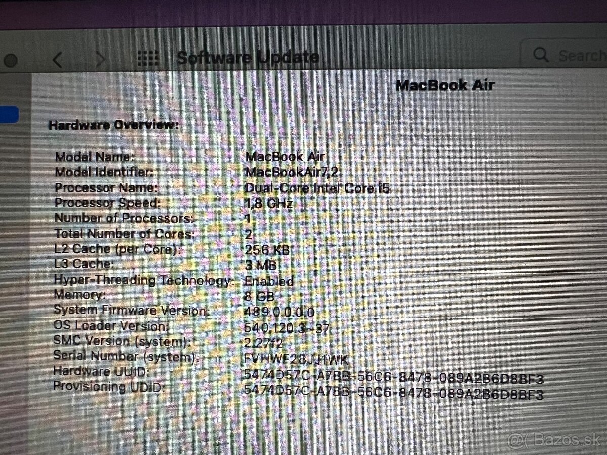 Apple Macbook Air 2017 - 7