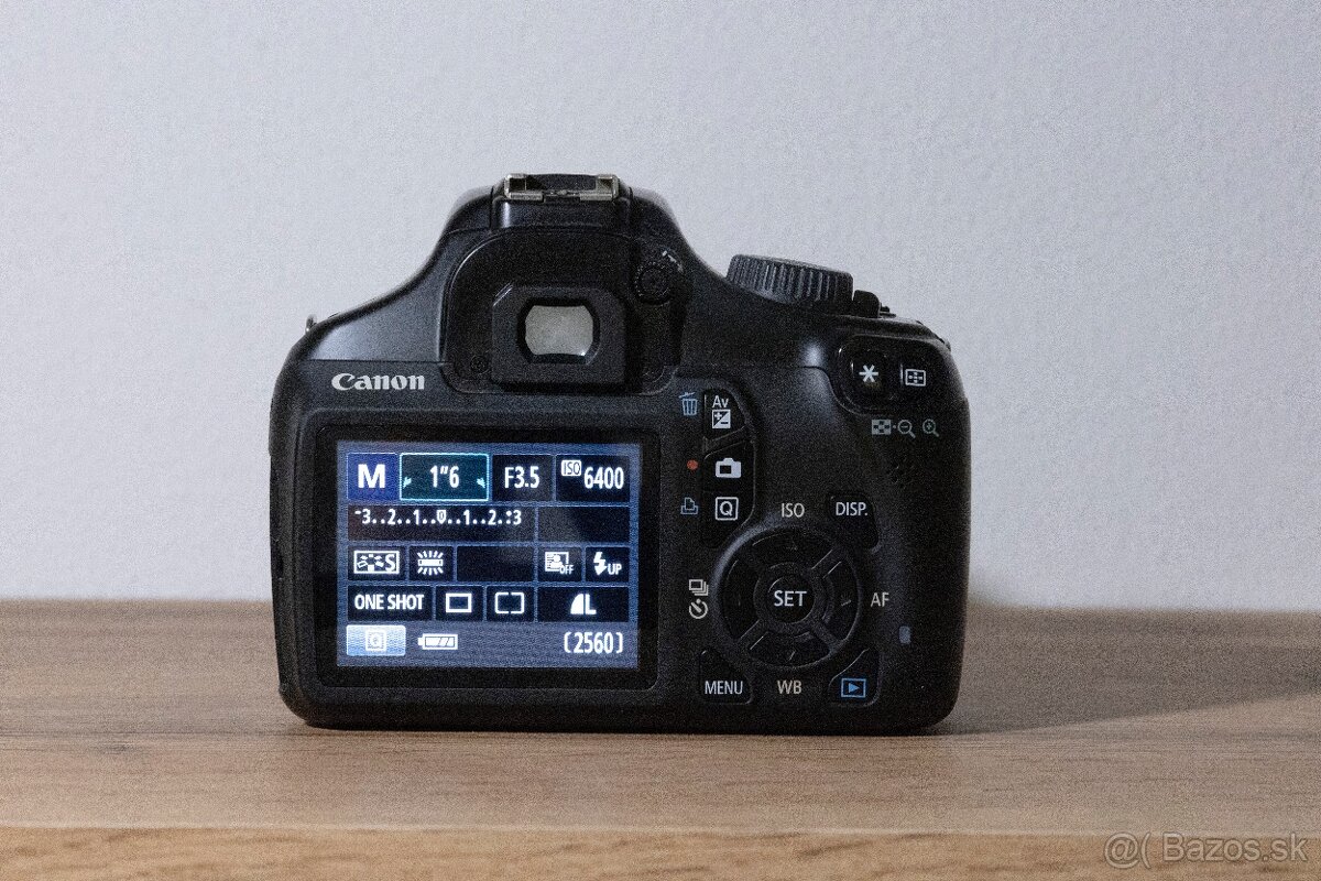 Digitálna zkradlovka Canon eon 1100D + EF-S 18-55mm DC III - 7