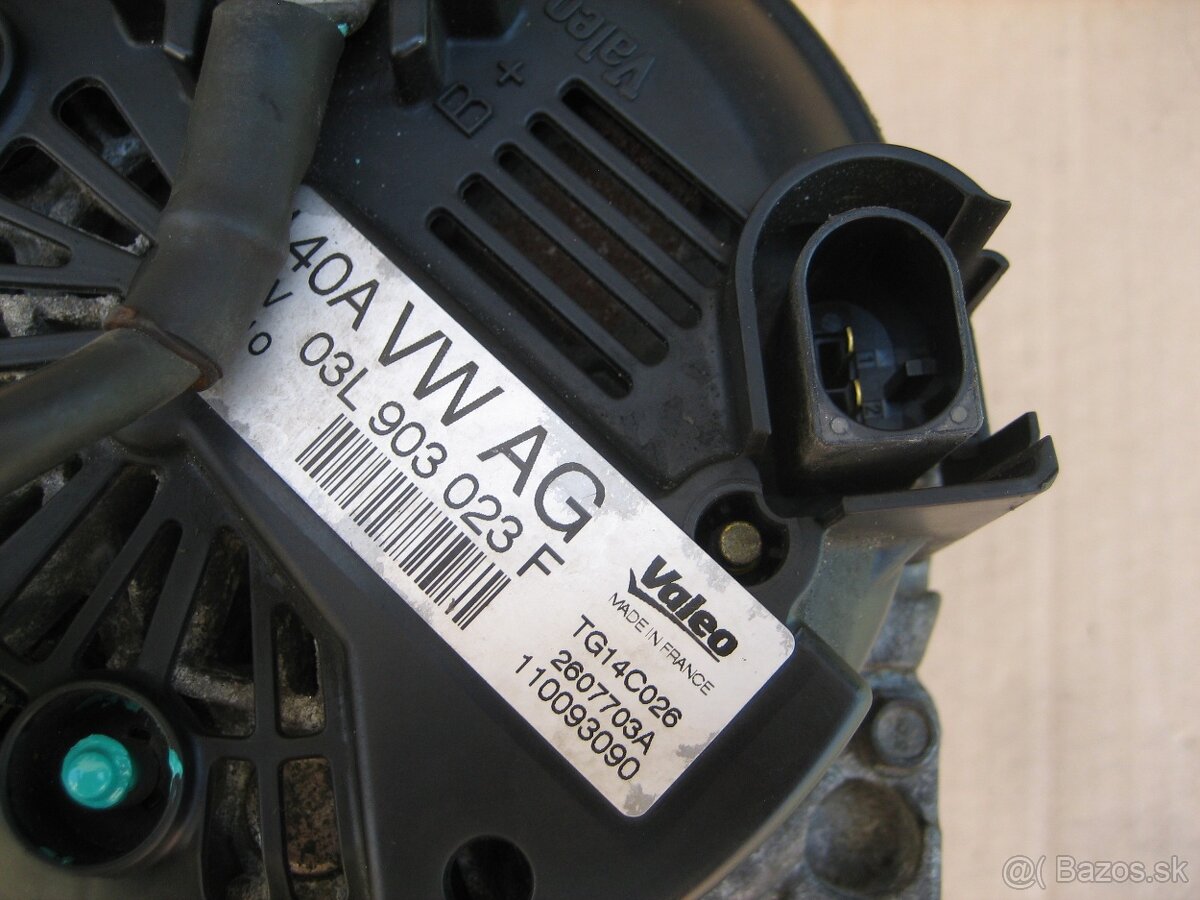 Alternátor 03L903023F 140A Valeo TG14C026 - 7